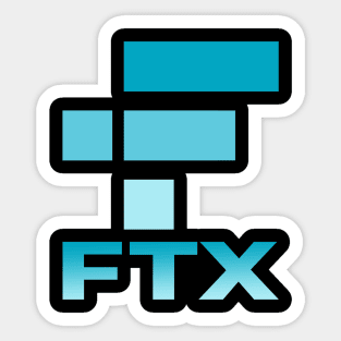 FTX US  Crypto Cryptocurrency FTX  coin token Sticker